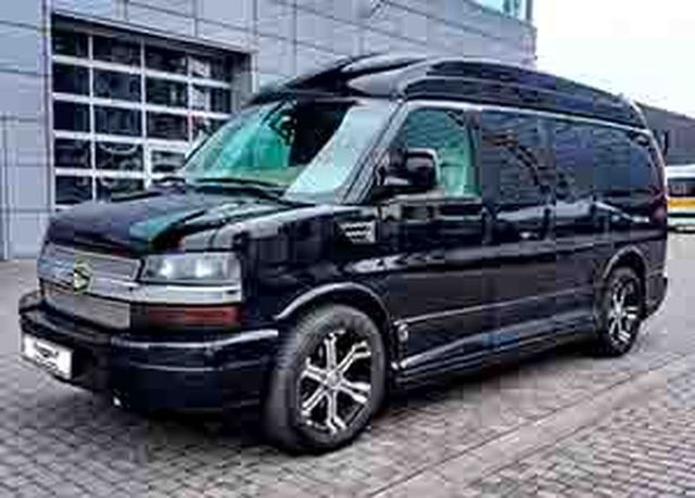 Аренда аренда минивэна chevrolet express на свадьбу