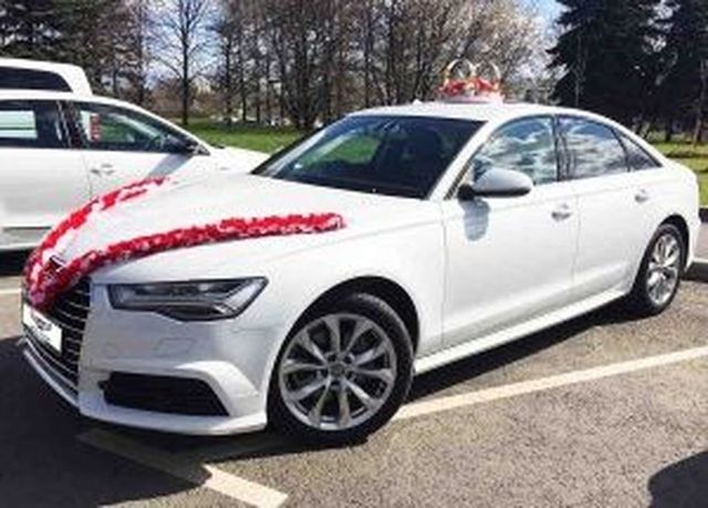 Аренда аренда седана audi a6 на свадьбу на свадьбу, фото