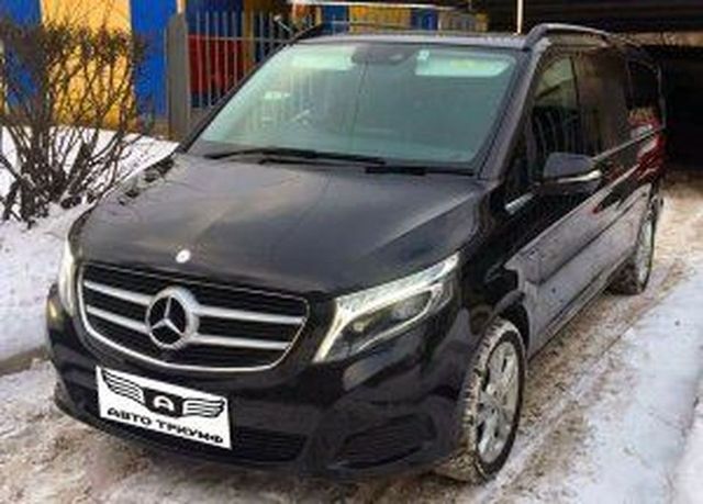 Аренда mercedes-benz v-class с водителем