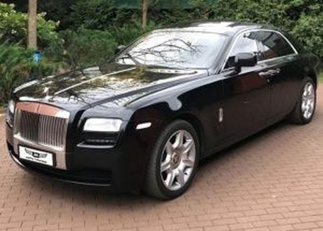 Аренда аренда rolls-royce ghost на свадьбу на свадьбу, фото