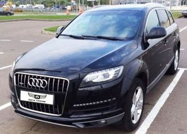 Аренда аренда черного джипа audi q7 на свадьбу на свадьбу, фото