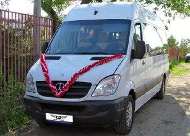 Аренда Аренда микроавтобуса merсedes-benz sprinter standard (Мерседес Спринтер) на свадьбу на свадьбу