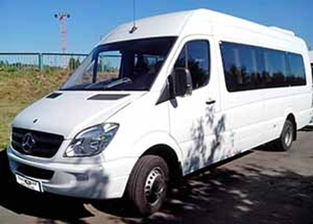 Аренда Аренда белого микроавтобуса merсedes-benz sprinter 19 с водителем с водителем, фото