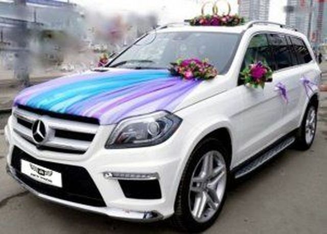 Аренда Аренда джипа (внедорожника) mercedes-benz gl amg на свадьбу на свадьбу, фото