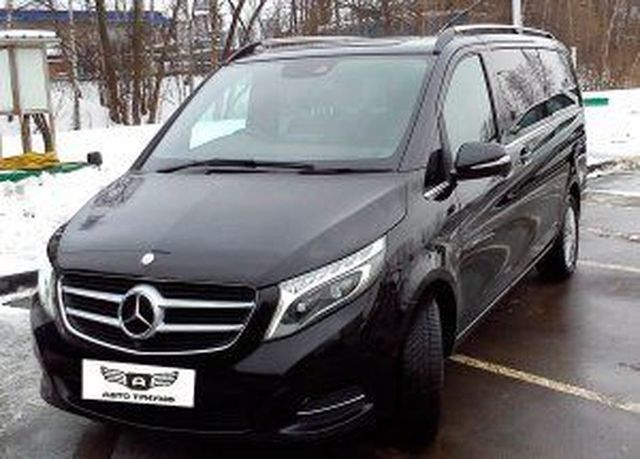 Аренда аренда микроавтобуса merсedes-benz v-сlass на свадьбу
