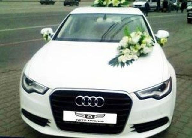 Аренда аренда седана audi а6 на свадьбу на свадьбу, фото