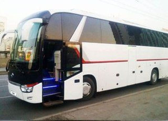 Заказать автобус king long с водителем, фото