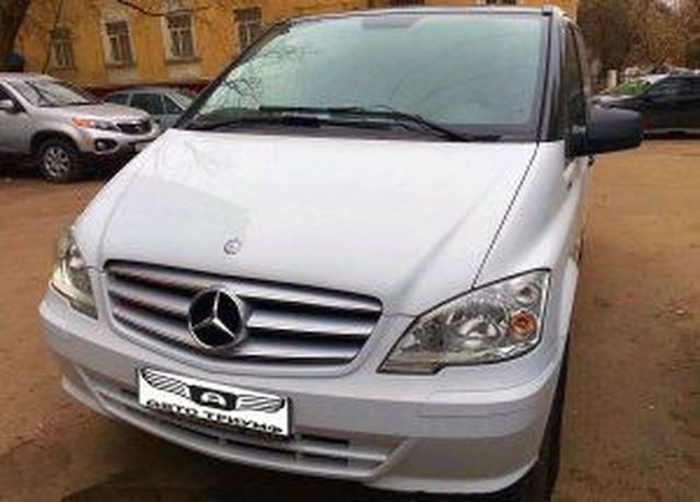 Аренда аренда минивэна mercedes-benz viano 7-местного на свадьбу