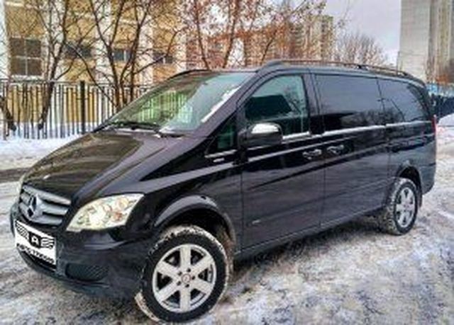Аренда аренда минивэна mercedes-benz viano 7-местный на свадьбу