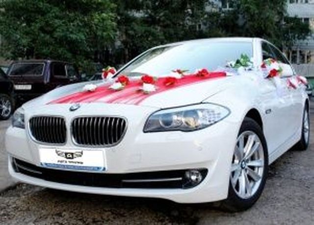 Аренда аренда bmw 5-series на свадьбу на свадьбу, фото