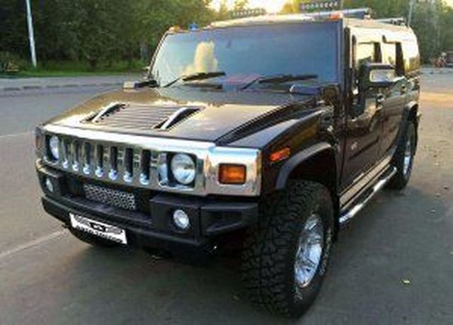 Аренда черного hummer h2 VIP