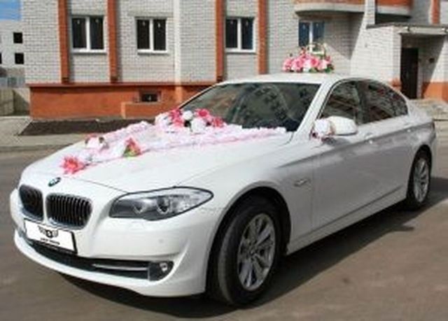 Аренда аренда bmw 5-series на свадьбу на свадьбу, фото