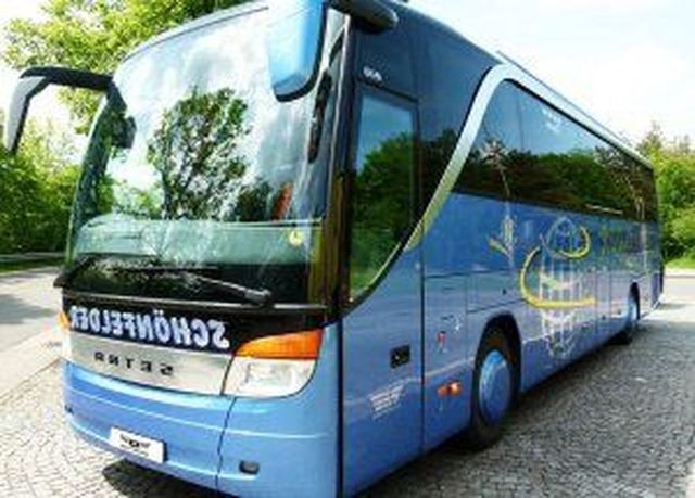 Аренда автобуса setra с водителем, фото