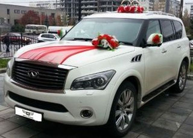 Аренда аренда джипа infiniti qx80 с водителем с водителем, фото