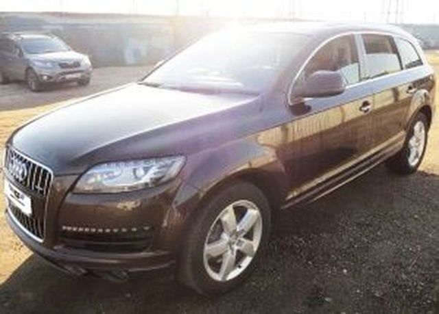 Аренда аренда черного джипа audi q7 на свадьбу на свадьбу, фото