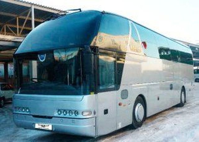 Аренда автобуса neoplan с водителем, фото