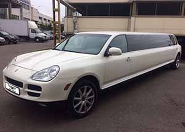 Аренда лимузин порше на свадьбу, фото