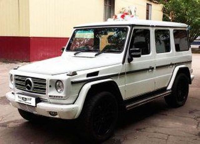 Mercedes G-class (Гелендваген) 2022 белый