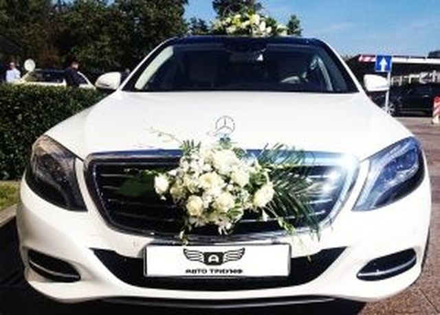 Аренда белый майбах с водителем с водителем, фото