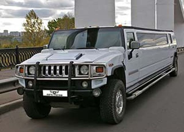 Аренда лимузин хаммер с водителем с водителем, фото