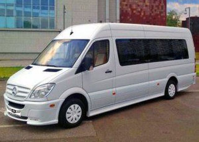 Аренда Аренда микроавтобуса mercedes-benz sprinter на 19 мест на свадьбу на свадьбу, фото