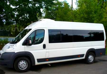 Аренда Аренда микроавтобуса Pegeout Boxer  с водителем с водителем