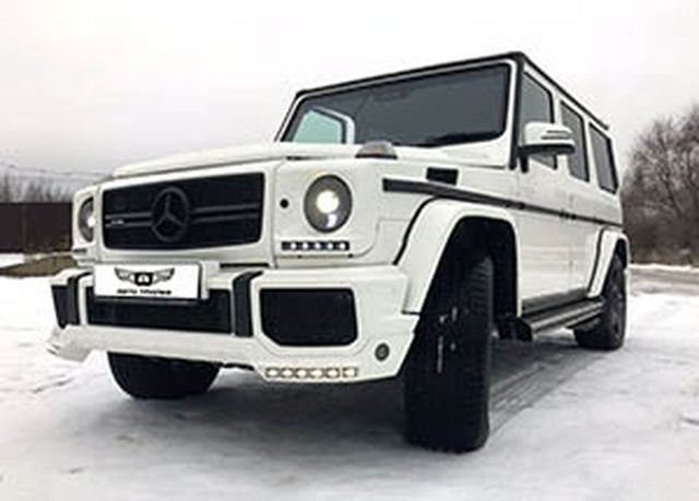Аренда белого Mercedes Gelandewagen G-Class VIP