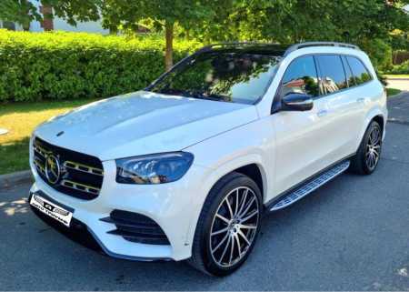 Аренда Mercedes-Benz GLS 2020 года белый на свадьбу, фото