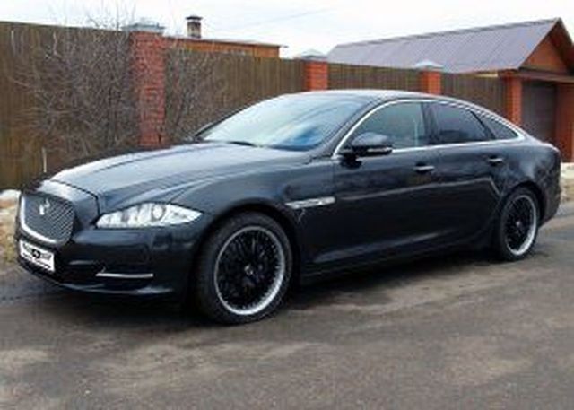 Аренда черного jaguar xj , VIP