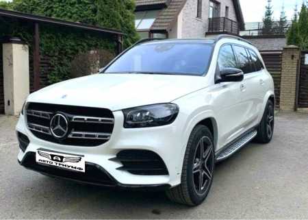 Аренда Mercedes-Benz GLS 2020 года белый на свадьбу, фото