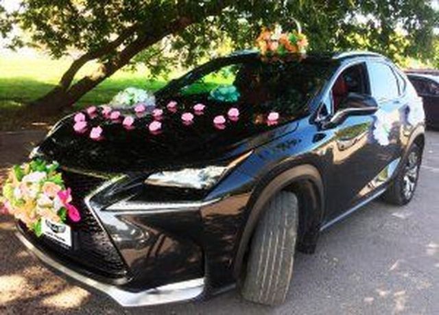 Аренда аренда черного джипа lexus nx 200 на свадьбу на свадьбу, фото