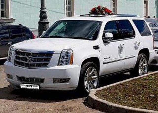 Аренда Cadillac Escalade на свадьбуу, фото